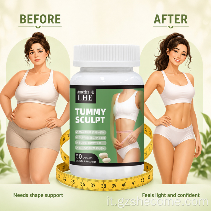 Shecome Tummy Sculpt Capsule per la gestione del peso